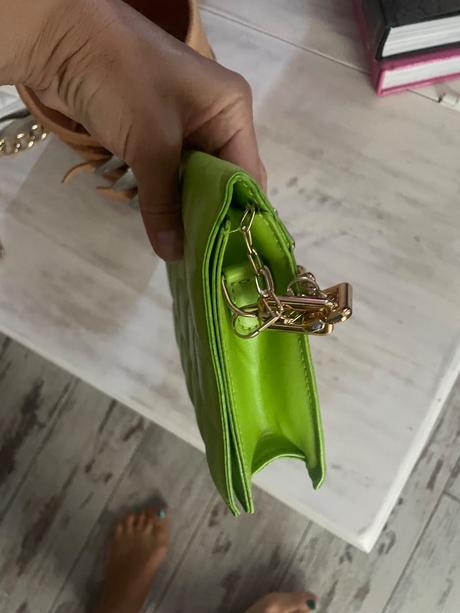 Zelena kabelocka shein,