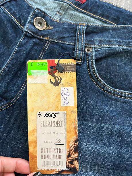 Flexport jeans damske rifle č.32, l