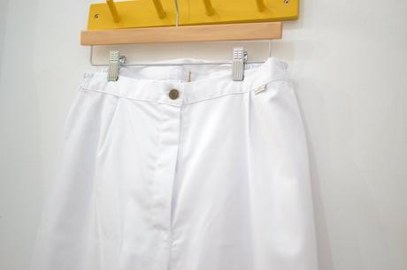 Biele zdravotnícke nohavice 34, 34