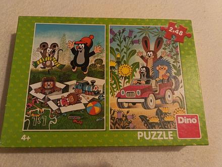 Puzzle krtko 2x48,