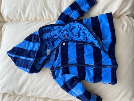 Zateplený detský kabátik 68, fixoni,68