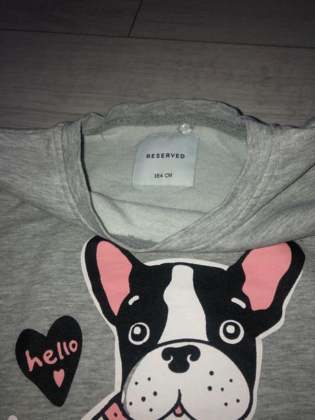Mikina s buldočkom, reserved,164