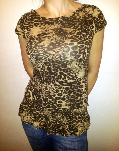 Dámske leopardie tričko orsay, orsay,s