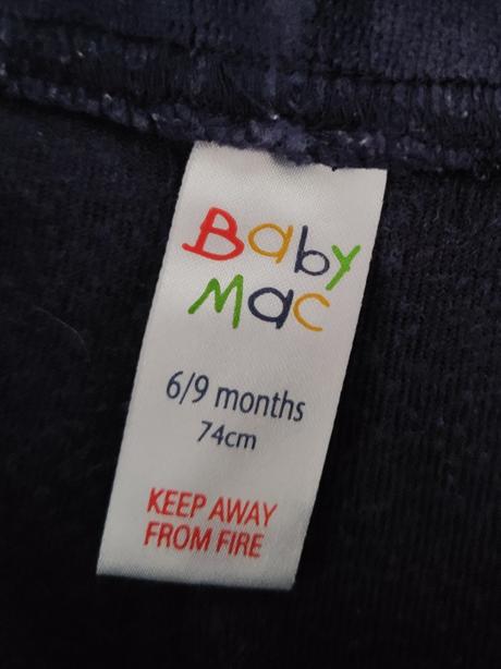 Tepláky, baby mac,74