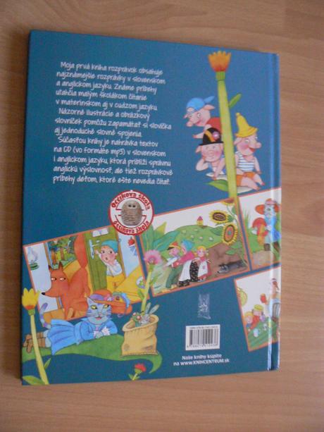 Moja prvá kniha rozprávok slovensky - anglicky, 