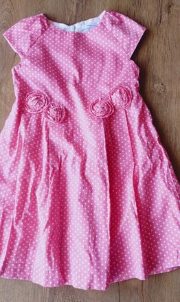 Ružové šaty mayoral s ružičkami, mayoral,110