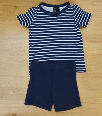 Letné pyžamo 98/104, h&m,98