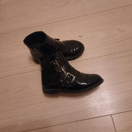 Čierne členkové topanocky zateplene zn.reserved, reserved,27