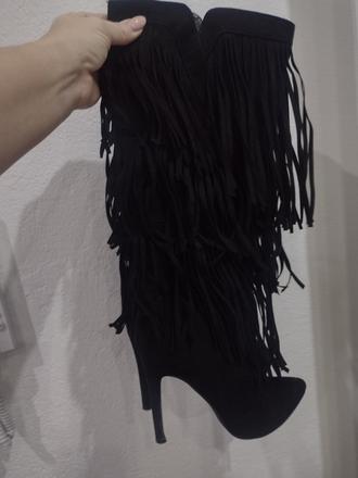 Semišové čižmy, 36