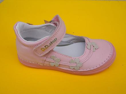 Detské kožené balerinky ddstep, d.d.step,26 - 31