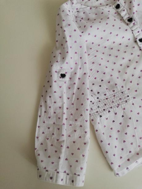Blúzka so srdiečkami hm, h&m,92