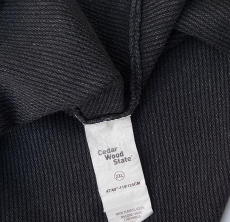 Antracitový pulóver, xxl