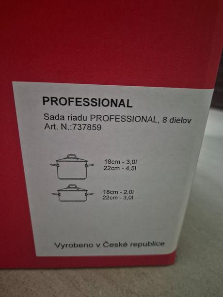 Súprava hrncov mora, 