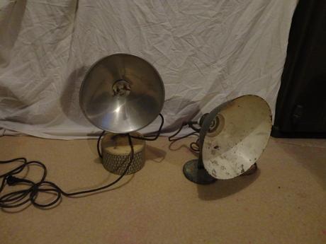 Pracovná lampa retro - 2 druhy, 