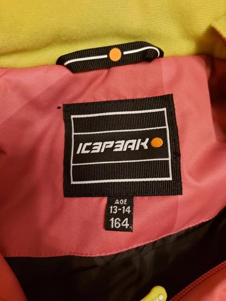 Kvalitná zimná - lyžiarska bunda, zn. icepeak, 164