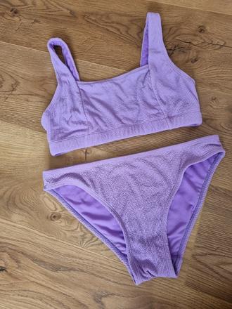 Lila plavky na štýl hunza, m