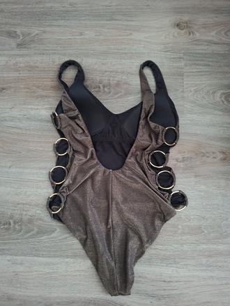 Cele plavky hnedo cierne calzedonia, calzedonia,m