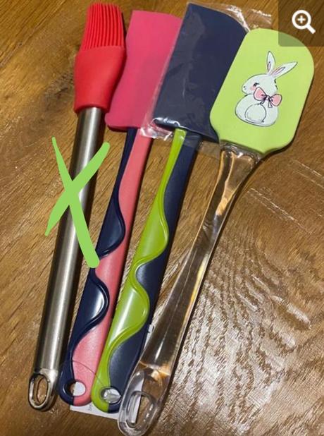 Silikónové stierky / kuchynský set / náradie,