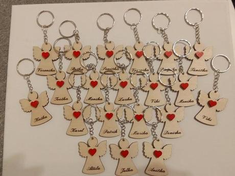 Kľúčenka/ prívesok s menom na želanie, 