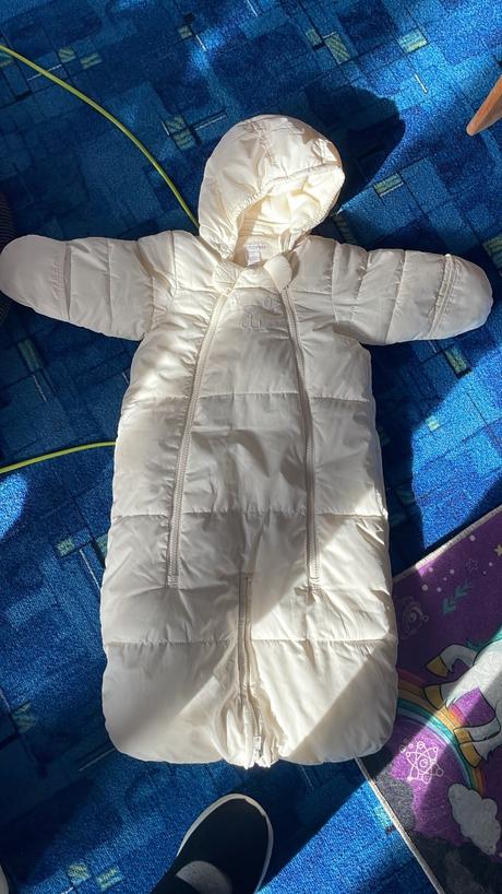 Zimný teplý overal alebo aj fusak na zips, h&m