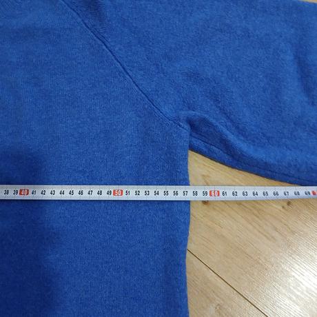 Modrý pulóver s krátkym rukávom, tchibo,46