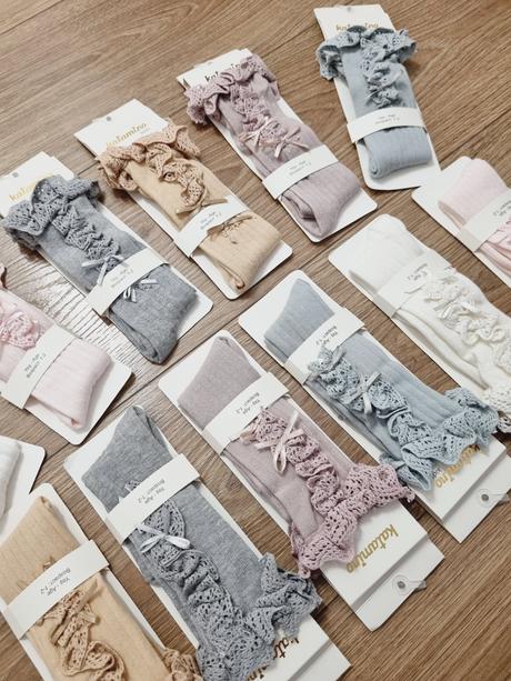 Podkolienky s hackovanym volanom, 24 / 25 / 26 / 27 / 28