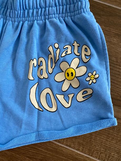 Modré kratase, bershka,s