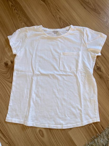 Biele tričko reserved v. 158, reserved,158