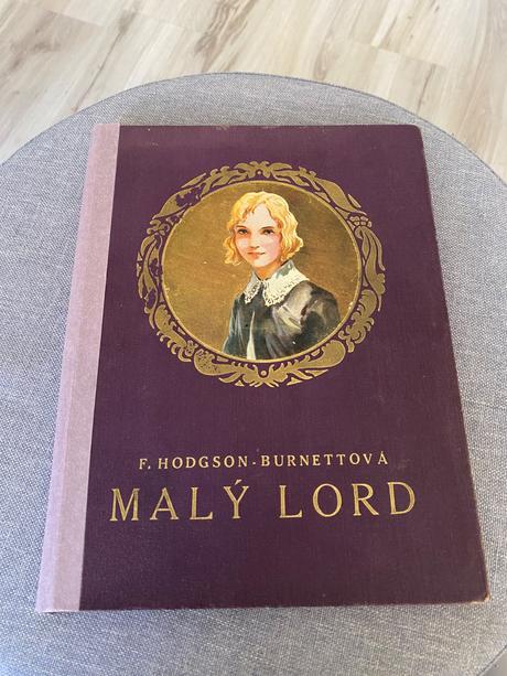 Stará kniha malý lord frances hodgson burnettová,