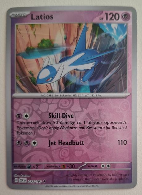 Pokémon karty "surging spark's" (3), 