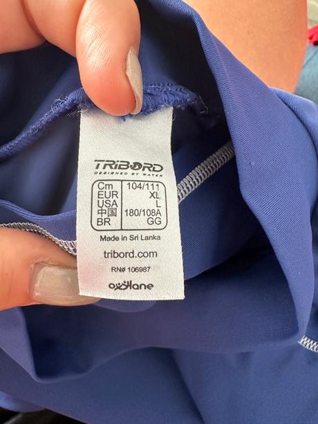 Tričko na plávanie tribord cca 10-13 rokov, tribord,146