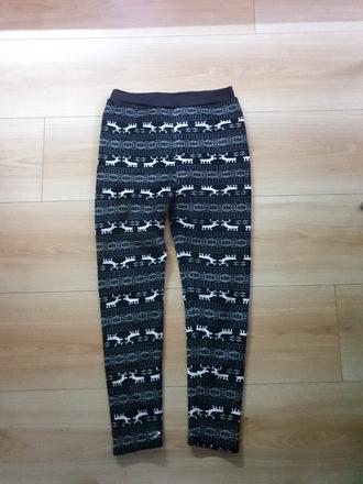 Damske zateplene leginy, xxl