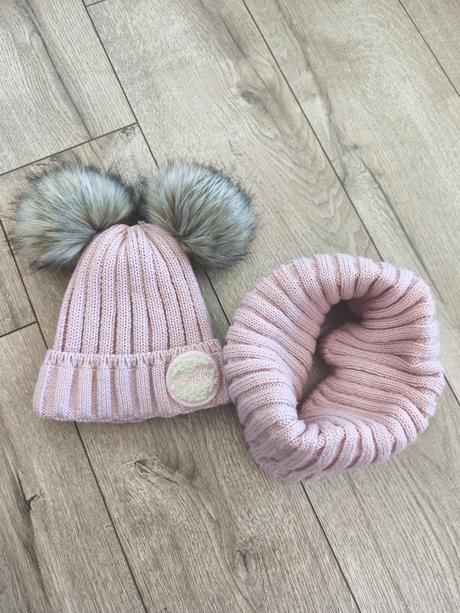 Set čiapka a nákrčník, bubbe,m