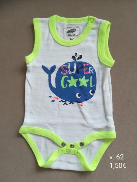 Body - bez rukávov, kik,80