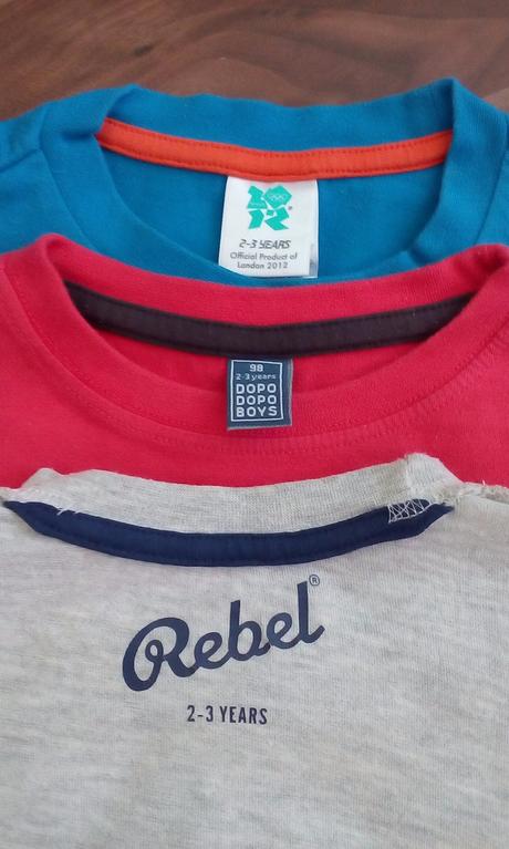 Tričká krátky rukáv 3ks, 98