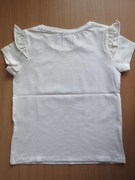 Off-white tričko s kvietkovým srdiečkom, lindex,104