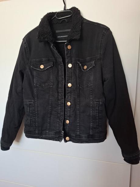 Zateplená riflová bunda, only,36