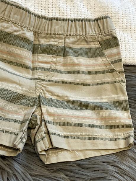 Chlapčenské pásikavé šortky carters (80), carter's,80