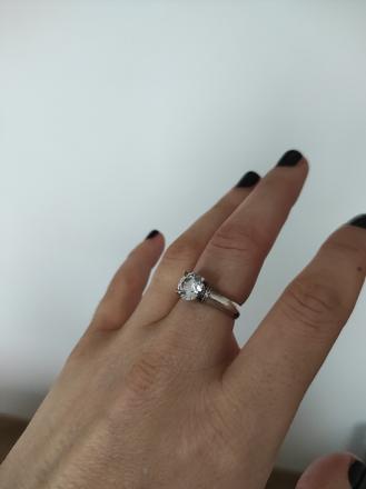 Strieborný prsteň 925, 