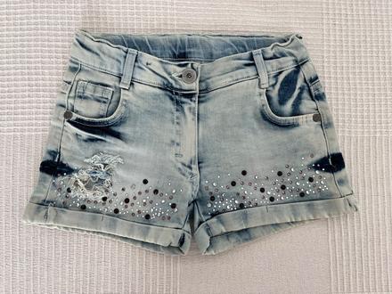 Stylove riflove kratasky zn.sani, velkost 122, 122