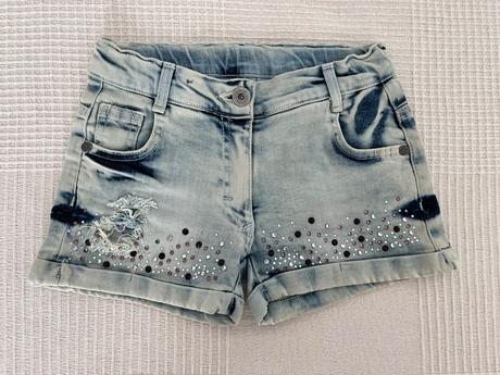 Stylove riflove kratasky zn.sani, velkost 122, 122