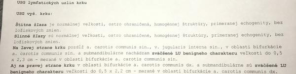 Prečo lekár podľa USG zhodnotil, že mám benígne uzliny?