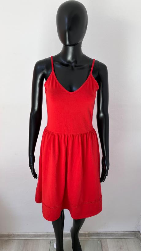 Dámske červené letné šaty only (m), only,m