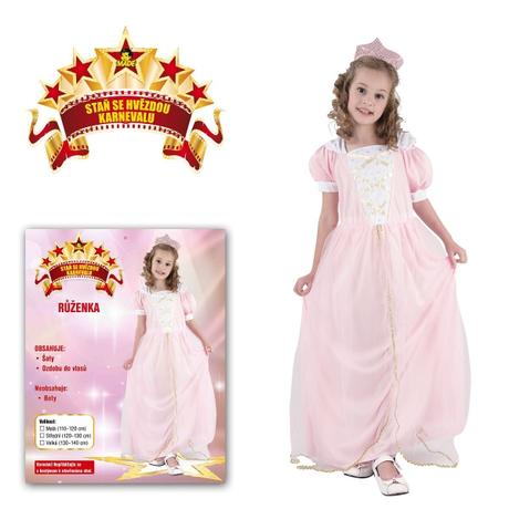 Karnevalový kostým ruženka (6 - 9 rokov),