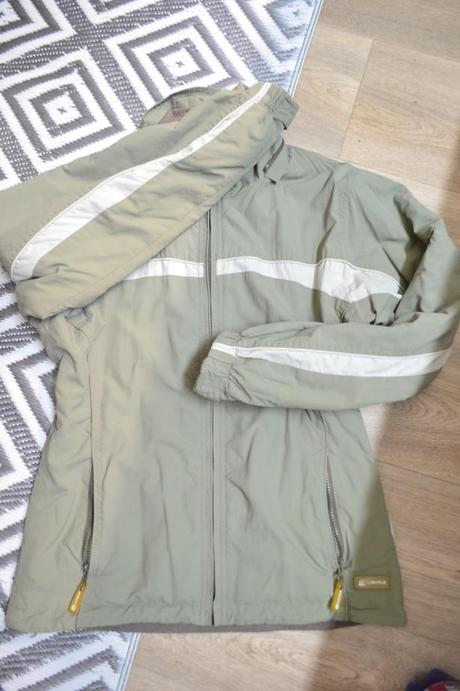 Obojstranná športová bunda s vačkami s/m, m