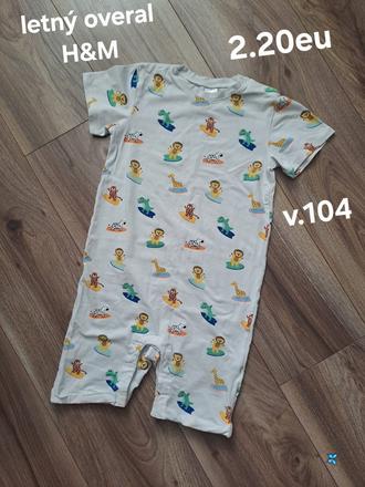 Letný overal h&m, h&m,104