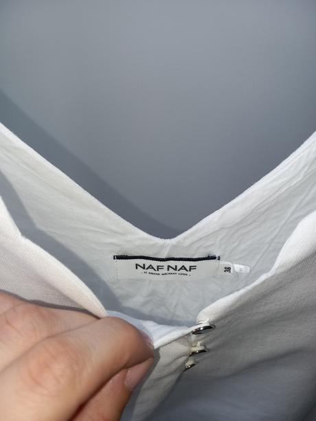 Ľanová blúzka naf naf 34/36 s/m, naf naf,s