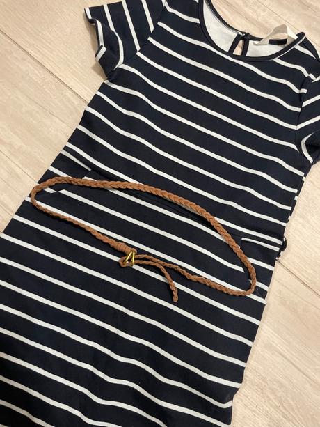 Námornické šaty, h&m,116