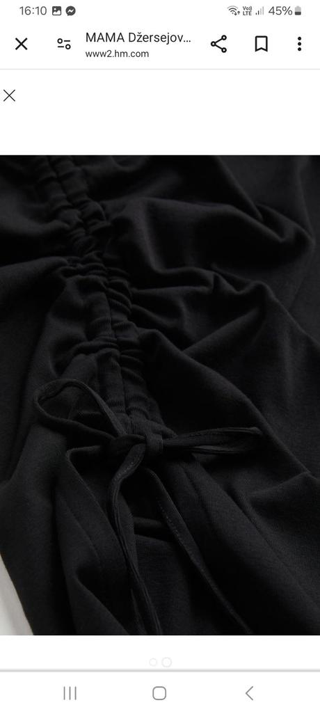 Tehotenská sukňa, h&m,l