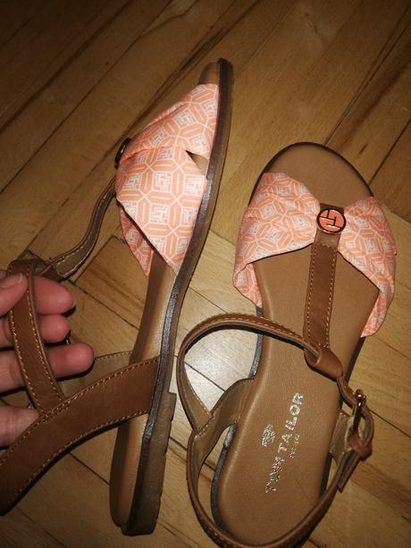 Sandalky marhulkove, tom tailor,37